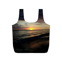 Sunset On Rincon Puerto Rico Full Print Recycle Bags (s)  by StarvingArtisan