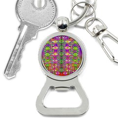 Flower Wall With Wonderful Colors And Bloom Bottle Opener Key Chains by pepitasart