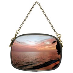 Sunset On Rincon Puerto Rico Chain Purses (one Side)  by StarvingArtisan