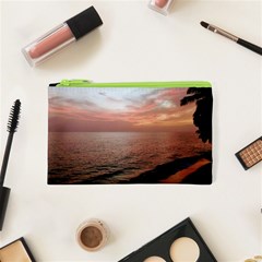 Sunset On Rincon Puerto Rico Cosmetic Bag (xs) by StarvingArtisan