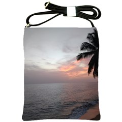 Sunset In Puerto Rico  Shoulder Sling Bags by StarvingArtisan