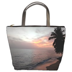 Puerto Rico Sunset Bucket Bags by StarvingArtisan