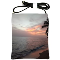 Puerto Rico Sunset Shoulder Sling Bags by StarvingArtisan