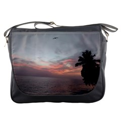 Puerto Rico Sunset Messenger Bags by StarvingArtisan