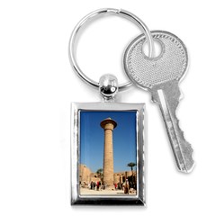 Temple Of Karnak Luxor Egypt  Key Chains (rectangle)  by StarvingArtisan