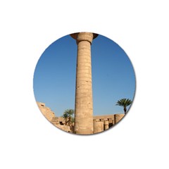 Temple Of Karnak Luxor Egypt  Magnet 3  (round) by StarvingArtisan