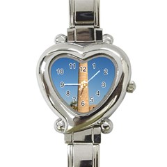 Temple Of Karnak Luxor Egypt  Heart Italian Charm Watch by StarvingArtisan