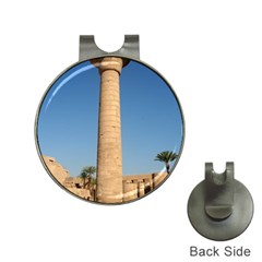 Temple Of Karnak Luxor Egypt  Hat Clips With Golf Markers by StarvingArtisan