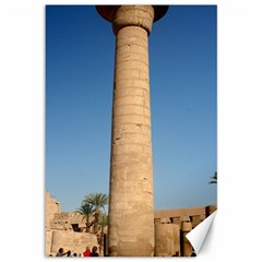 Temple Of Karnak Luxor Egypt  Canvas 12  X 18   by StarvingArtisan