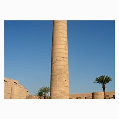 Temple Of Karnak Luxor Egypt  Large Glasses Cloth (2-side)