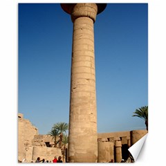 Temple Of Karnak Luxor Egypt  Canvas 11  X 14   by StarvingArtisan