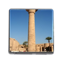 Temple Of Karnak Luxor Egypt  Memory Card Reader (square)