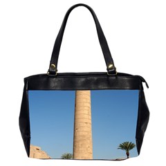 Temple Of Karnak Luxor Egypt  Office Handbags (2 Sides)  by StarvingArtisan