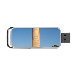 Temple Of Karnak Luxor Egypt  Portable Usb Flash (one Side)