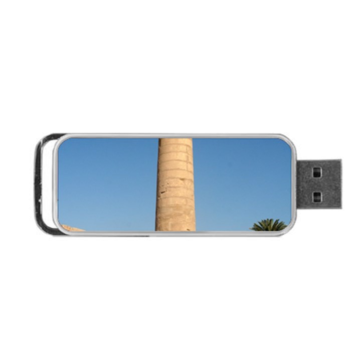 Temple of karnak luxor egypt  Portable USB Flash (Two Sides)