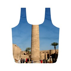 Temple Of Karnak Luxor Egypt  Full Print Recycle Bags (m)  by StarvingArtisan