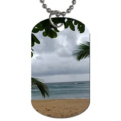 Through The Trees  Dog Tag (two Sides)