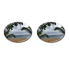 Through The Trees  Cufflinks (oval) by StarvingArtisan