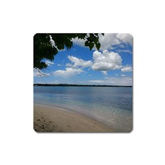 Isla Puerto Rico Square Magnet by StarvingArtisan