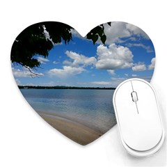 Isla Puerto Rico Heart Mousepads by StarvingArtisan