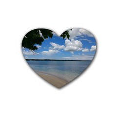 Isla Puerto Rico Heart Coaster (4 Pack)  by StarvingArtisan