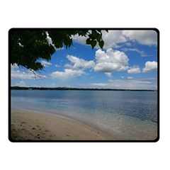 Isla Puerto Rico Double Sided Fleece Blanket (small)  by StarvingArtisan