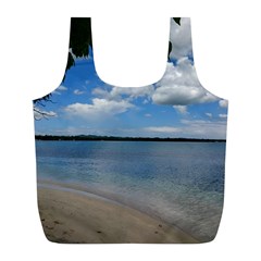 Isla Puerto Rico Full Print Recycle Bags (l)  by StarvingArtisan