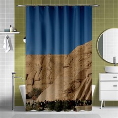 Abu Simble  Shower Curtain 48  X 72  (small)  by StarvingArtisan