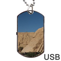 Abu Simble  Dog Tag Usb Flash (one Side) by StarvingArtisan