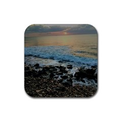 Aquadillia Puerto Rico  Rubber Coaster (square)  by StarvingArtisan