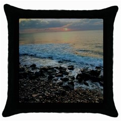 Aquadillia Puerto Rico  Throw Pillow Case (black) by StarvingArtisan