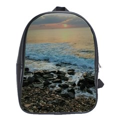 Aquadillia Puerto Rico  School Bag (Large)