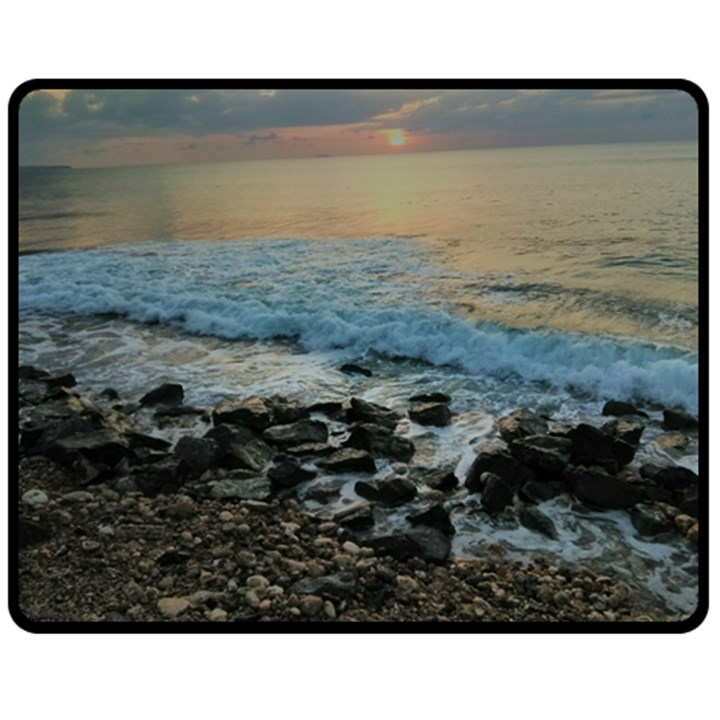 Aquadillia Puerto Rico  Fleece Blanket (Medium) 