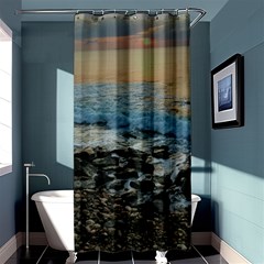 Aquadillia Puerto Rico  Shower Curtain 36  X 72  (stall)  by StarvingArtisan