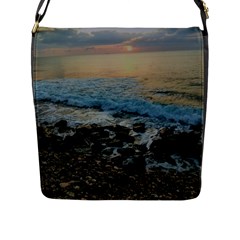 Aquadillia Puerto Rico  Flap Messenger Bag (l)  by StarvingArtisan