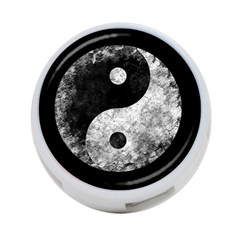 Grunge Yin Yang 4-port Usb Hub (one Side) by Valentinaart