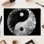 Grunge Yin Yang Cosmetic Bag (XL) Back