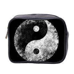 Grunge Yin Yang Mini Toiletries Bag 2-side by Valentinaart