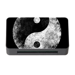 Grunge Yin Yang Memory Card Reader With Cf by Valentinaart