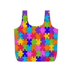 Colorful-10 Full Print Recycle Bags (s)  by ArtworkByPatrick