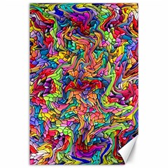 Colorful-12 Canvas 24  X 36  by ArtworkByPatrick