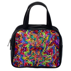 Colorful-12 Classic Handbags (one Side) by ArtworkByPatrick