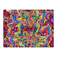 Colorful-12 Double Sided Flano Blanket (mini)  by ArtworkByPatrick