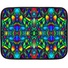 Colorful-13 Fleece Blanket (mini) by ArtworkByPatrick