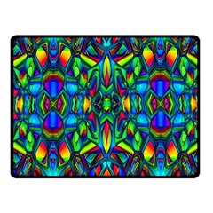 Colorful-13 Fleece Blanket (small) by ArtworkByPatrick