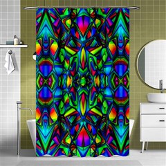 Colorful-13 Shower Curtain 48  X 72  (small)  by ArtworkByPatrick