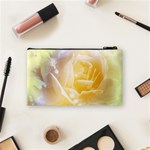 Beautiful Yellow Rose Cosmetic Bag (Small)  Back