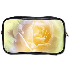 Beautiful Yellow Rose Toiletries Bags by FantasyWorld7