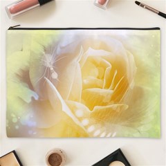 Beautiful Yellow Rose Cosmetic Bag (xxxl)  by FantasyWorld7