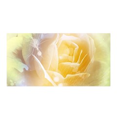 Beautiful Yellow Rose Satin Wrap by FantasyWorld7